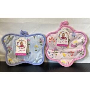 New Dolly Parton Wildflowers Spring Collection Pot Holder Set‎ Of 2